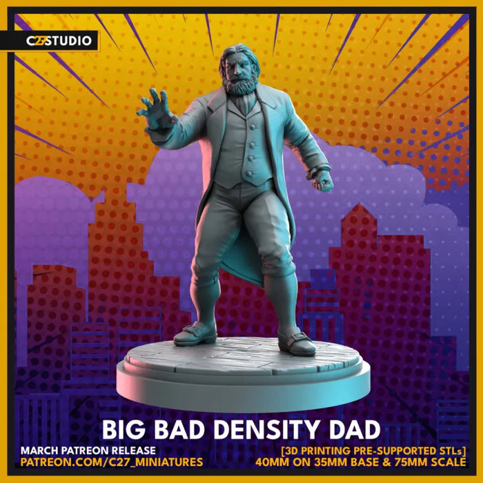Big Bad Density Dad | Heroes | Sci-Fi Miniature | C27 Studio