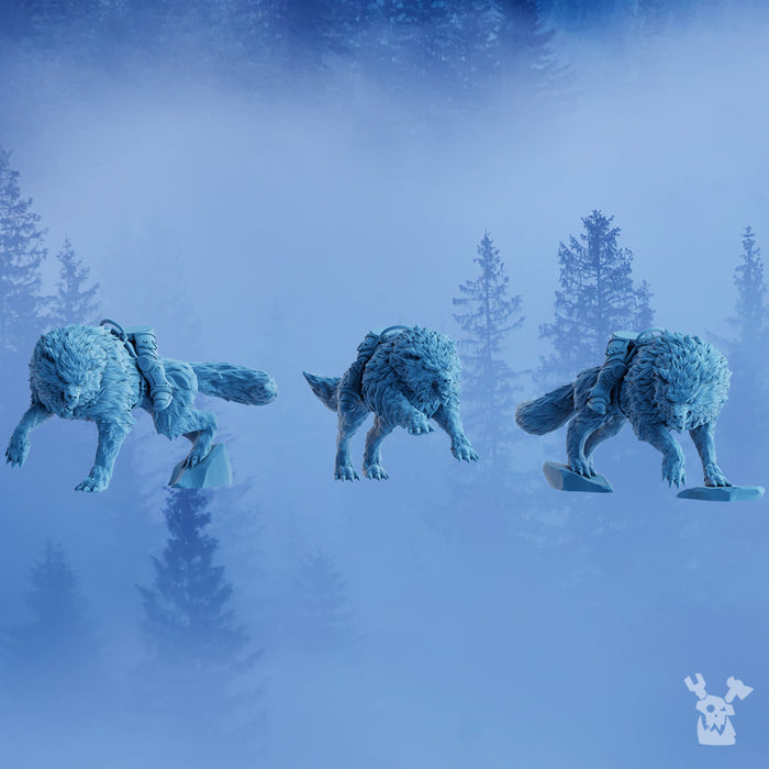 Wolf Riders Squad | Storm Bringers | DakkaDakka | Sci-Fi Grimdark Wargaming Miniature 28mm 32mm