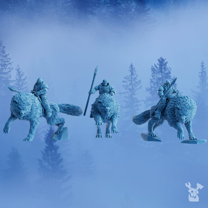 Wolf Riders Squad | Storm Bringers | DakkaDakka | Sci-Fi Grimdark Wargaming Miniature 28mm 32mm